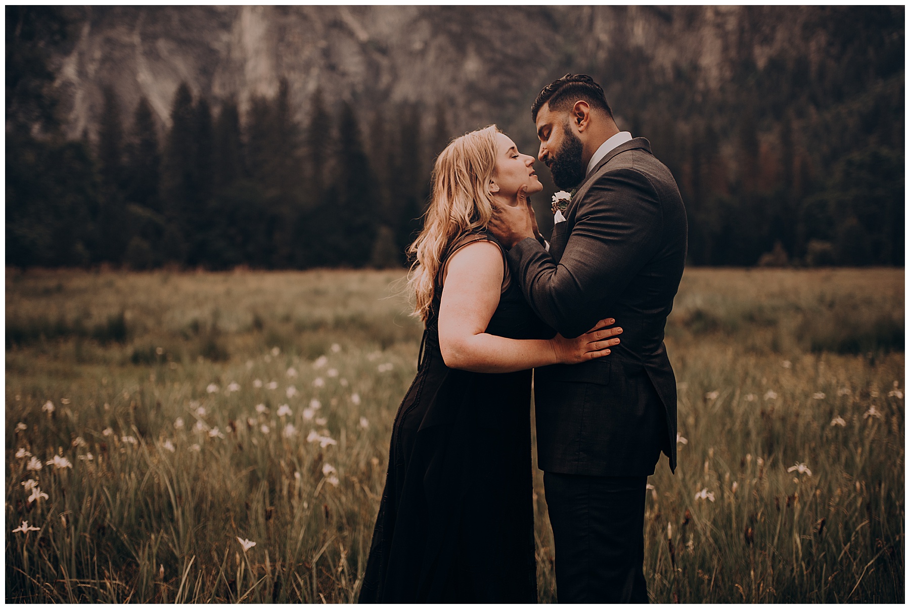 Sadie and Kiran’s Yosemite Park Engagement -Juju Photography