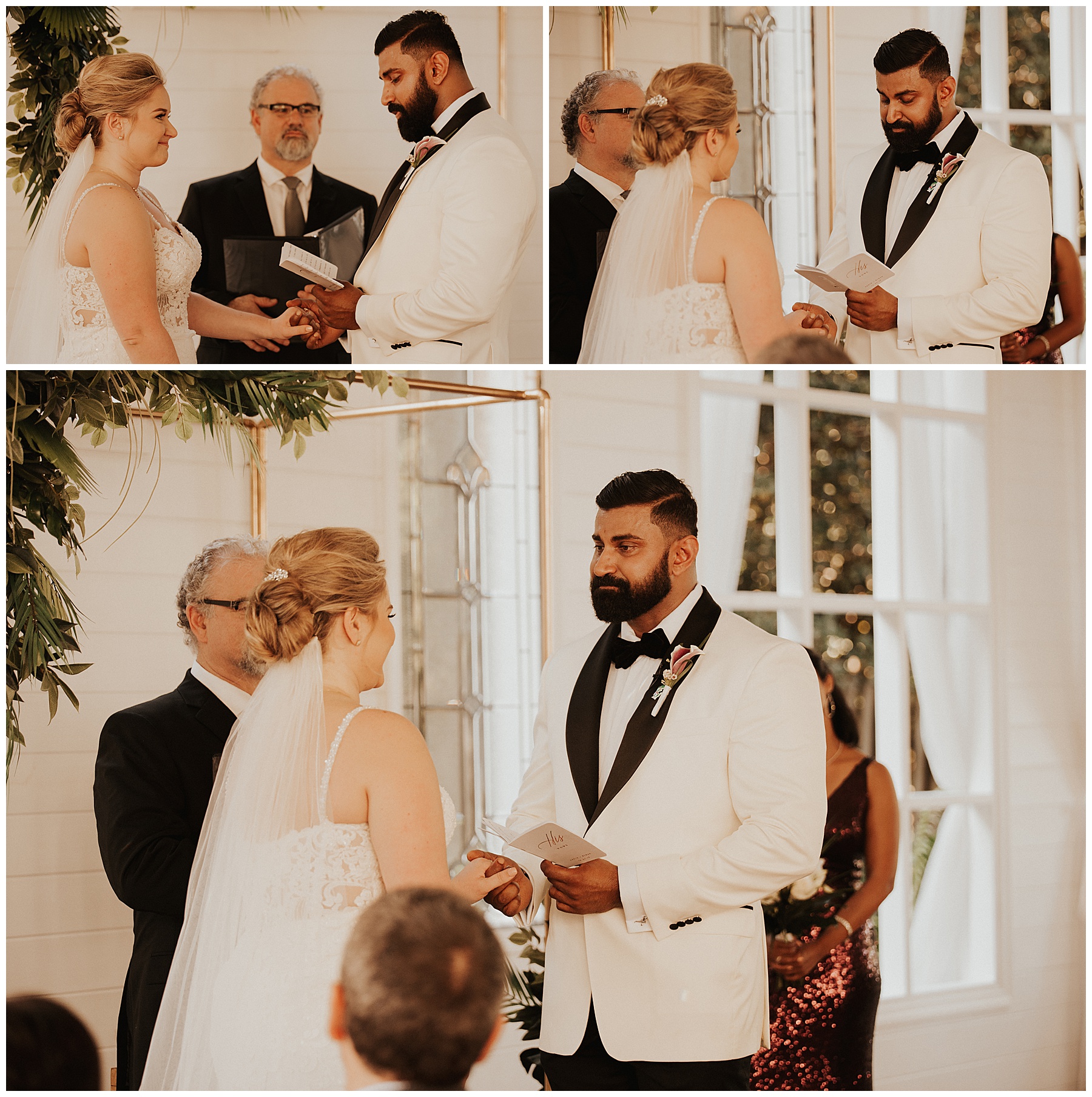 Multi cultural wedding ceremony at Cross Creek Ranch, in Dover Florida - Photographed by Juju Photography - Destination wedding photographer
