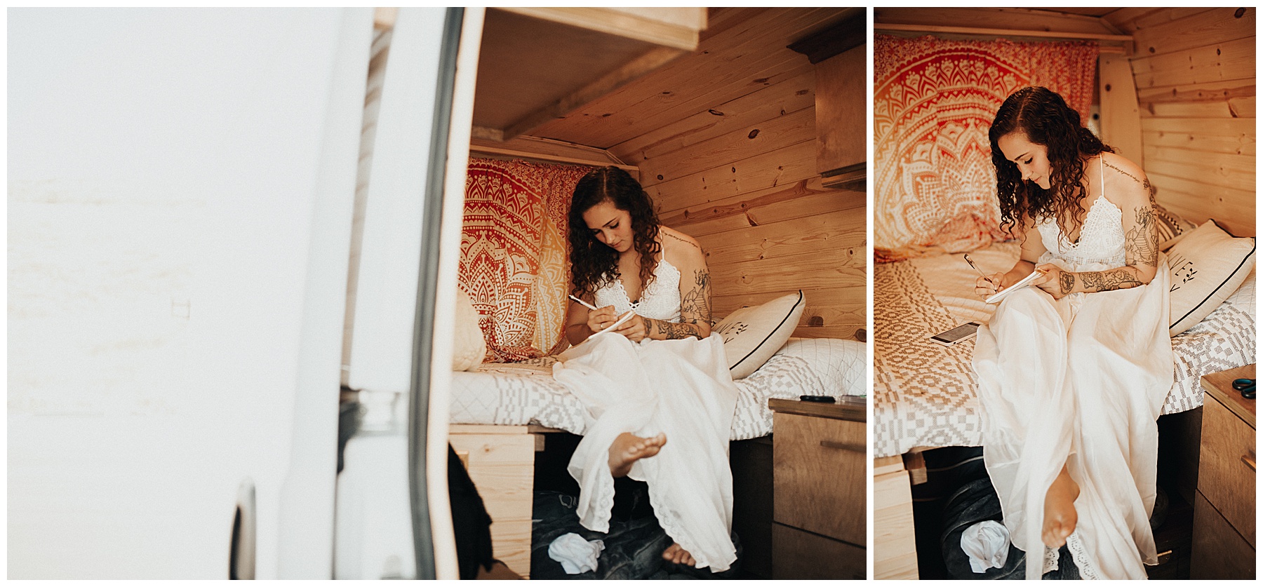 Writing letters to each other before the elopement | Juju Photography - California, San Francisco & Destination wedding photographer 