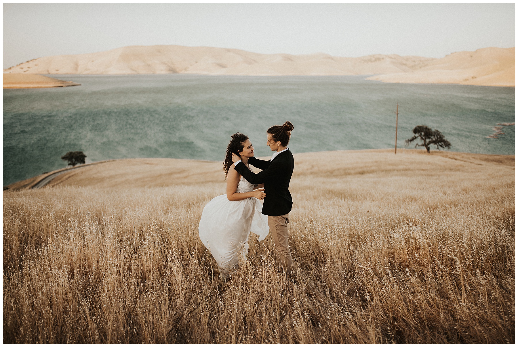 Giselle and Andre’s bohemian elopement at Los Vaqueros, California - Photographed by Juju Photography - California and destination wedding photographer
