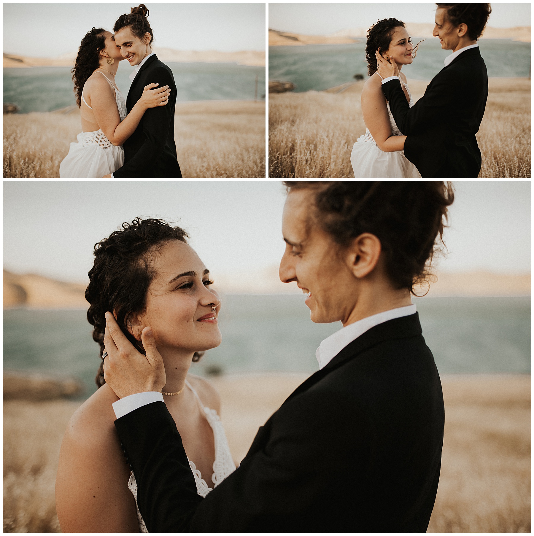 Sunset boho elopement in Los Vaqueros, California - Diablo Range elopement | Juju Photography - California, San Francisco & Destination wedding photographer 