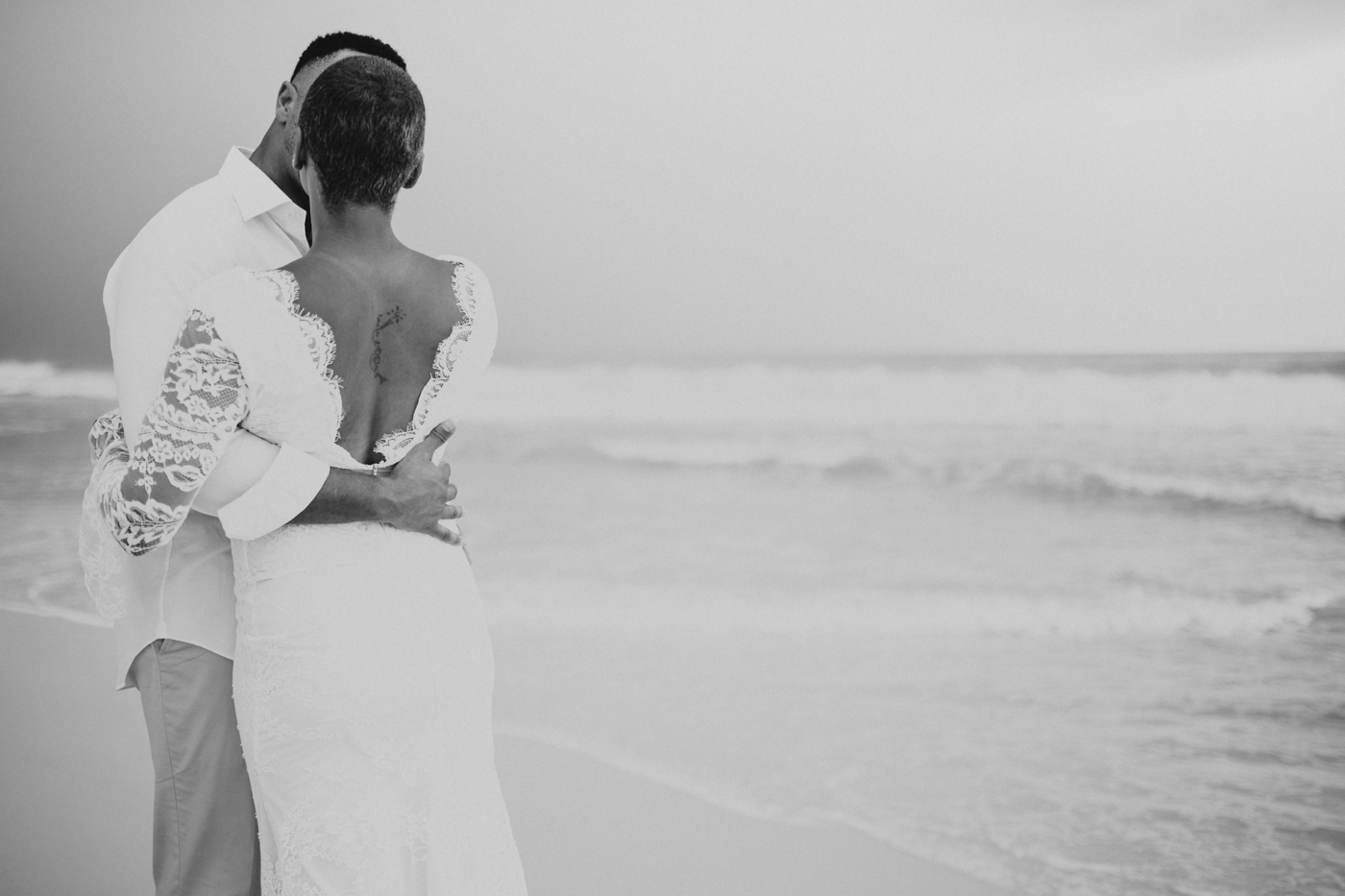 Yanara and Keith’s beach elopement on Anna Maria Island in Florida