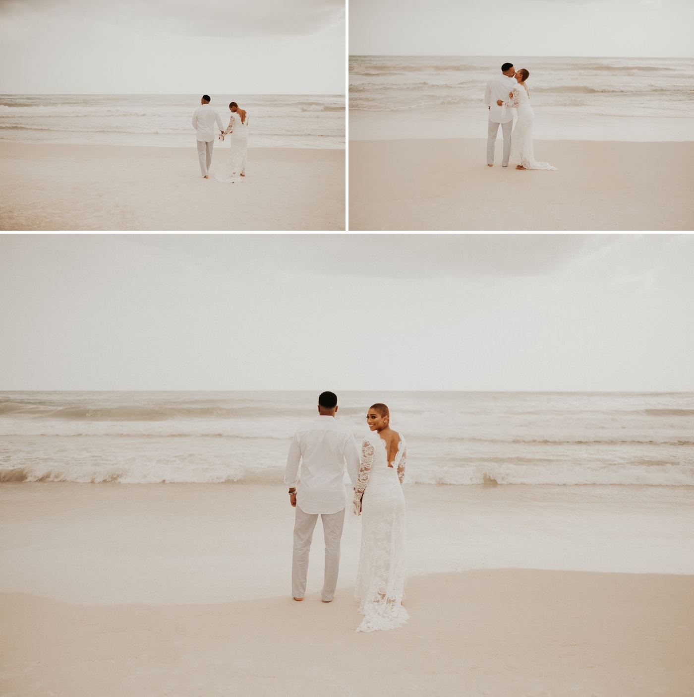 Florida Beach elopement by Juju Photography