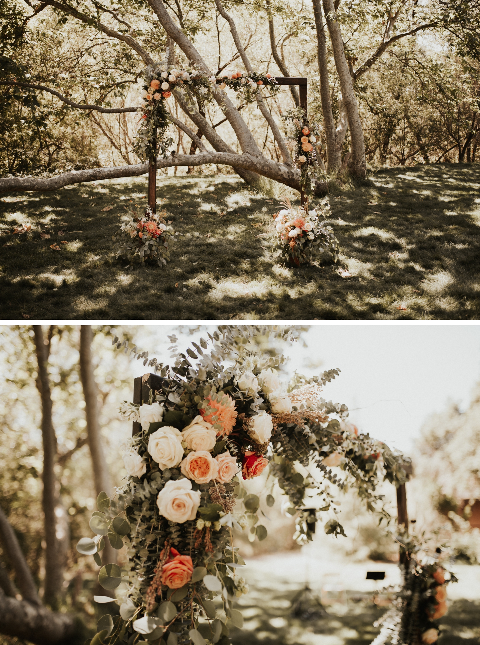 Boho Ceremony Arch Floral Inspiration, Juju Photography